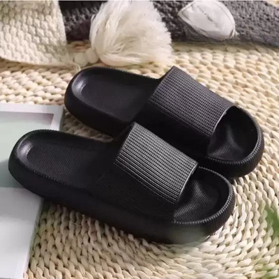 ABJ Fashion Men Slides(Black , 6)