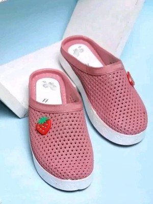 Drimo Women Slides(Pink , 4)