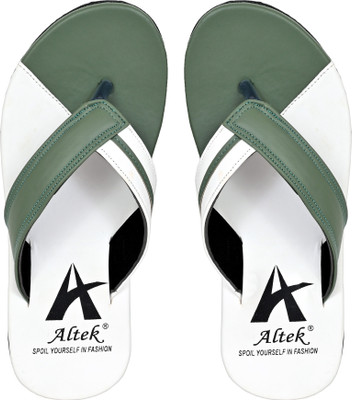 Altek Men Slippers(Green , 10)