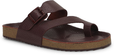 Bata Men Slippers(Maroon , 8)