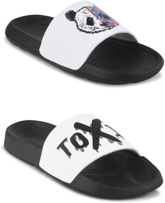 house of common Men Slides(Multicolor , 11)