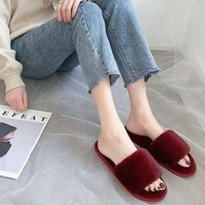 Sale YUG Women Flip Flops(Maroon , 6)