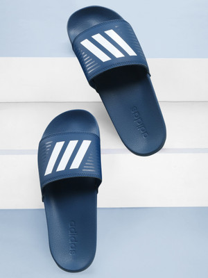 ADIDAS Men Slides(Blue , 10)