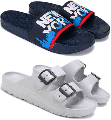 ORICUM Men Slides(Multicolor , 10)