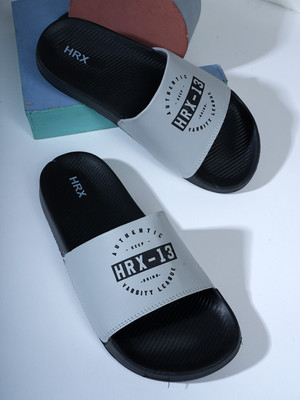 HRX by Hrithik Roshan Men Slippers(Black , 10)