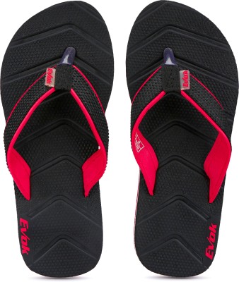 Vokline Men Flip Flops(Black , 6)