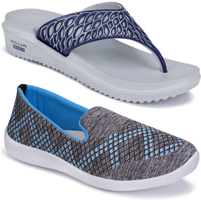 Earton Women Slides(Multicolor , 4)