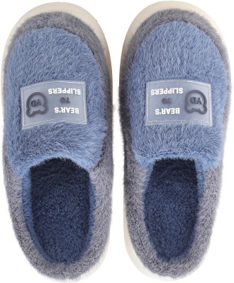 Cassiey Men Slippers(Blue , 8)