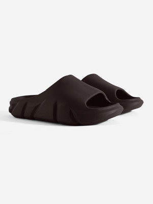 The Souled Store Men Slides(Brown , 6)