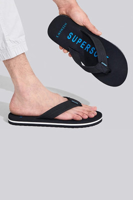 Neemans Men Flip Flops(Black , 9)