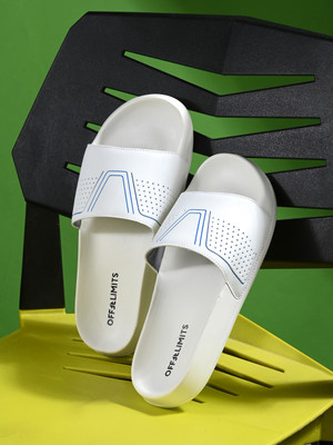 OFF LIMITS Men Slides(Off White , 9)