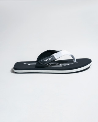 RTS Men Flip Flops(Black , 10)
