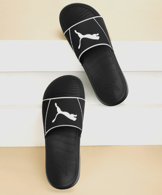 PUMA Men Popcat 20 Shower RES Slides(Black , 9)