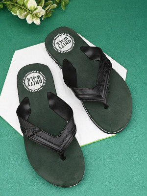 Unity Walk Men Slippers(Green , 6)