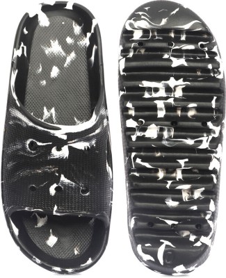 Ambit Men Slides(Black, White , 6)