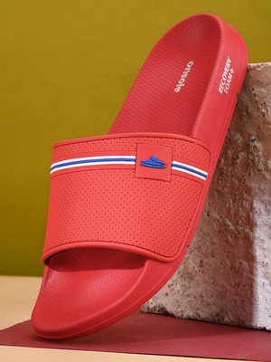 Onsole Men Slides(Red , 6)