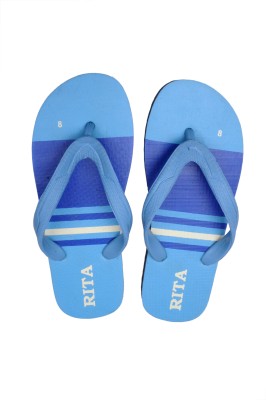 Rita Men Flip Flops(Blue , 7)