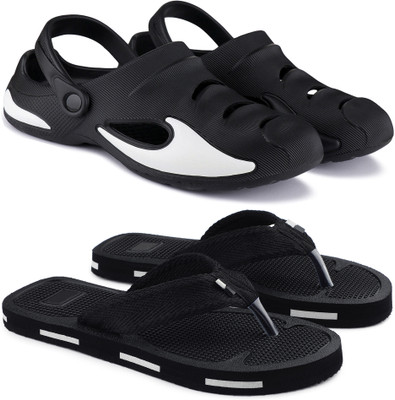 EVOK Men Slippers(Multicolor , 7)