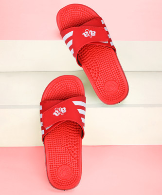 A-HA By Liberty Men A-HA ROLLES Slipper Slides(Red , 9)