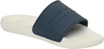 Neemans Men Slides(Blue, White , 6)