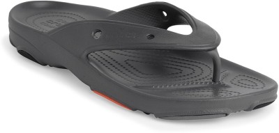 CROCS Men Flip Flops(Grey , 6)