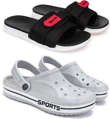 Earton Men Slides(Multicolor , 7)