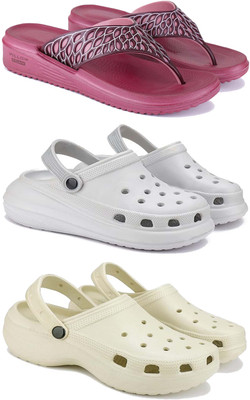 Pennen Women Flip Flops(Multicolor , 7)