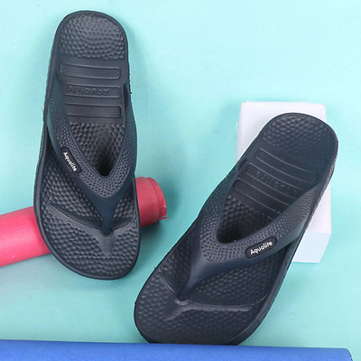 Aqualite Men Slippers(Navy , 9)