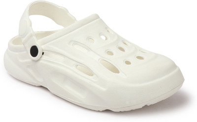 Denill Men Clogs(White , 8)