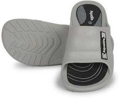 Aqualite Men Slides(Grey , 8)
