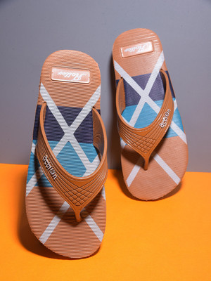 action Men Slippers(Tan , 6)