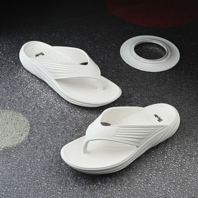Birde Men Slippers(White , 9)