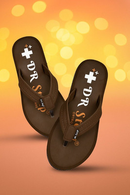 DR STTEP Men Slippers(Brown , 9)