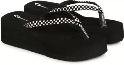 G Best Women Slippers(Black , 7)