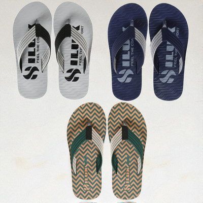 Hilux Men Slippers(Multicolor , 7)