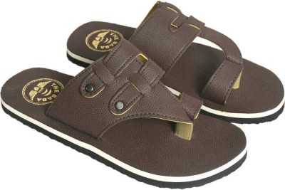 THE BABA Men Sandals(Brown , 8)