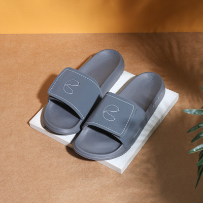 Chupps Men Urban Edge Ergo-X Slides(Grey , 9)