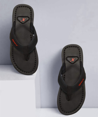 Sparx Men SFG-48 Flip Flops(Black, Red , 6 UK/India)