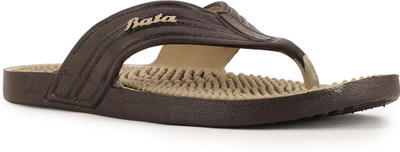 Bata Men Slippers(Brown , 8)