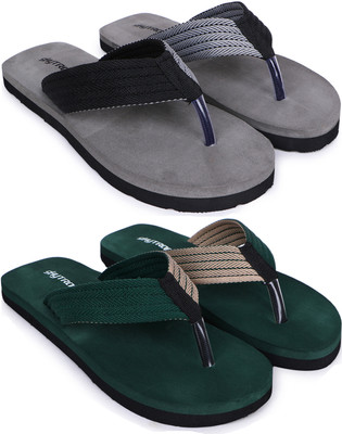 Skytrap Men Slippers(Grey , 7)