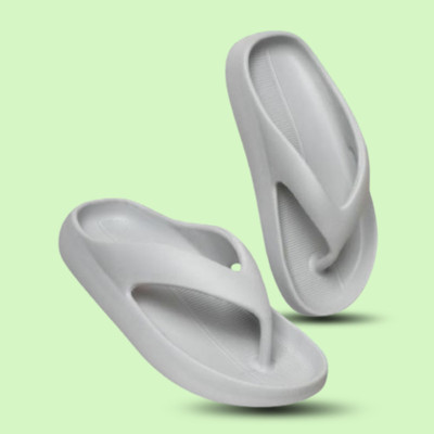 GARG INFINITY Men Slippers(Grey , 9)