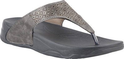 WELCOME Women Lightweight with Arch Support Durable Anti-Skid & Stylish Dailywear| Slippers(Grey , 7)