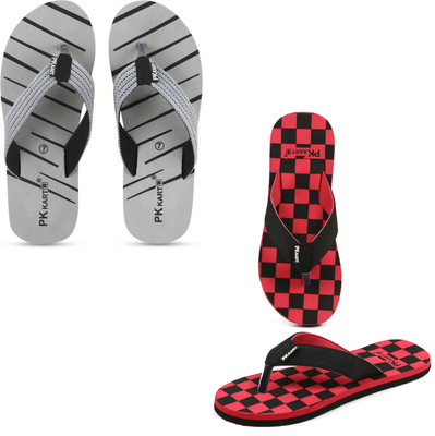 PKKART Men Slippers(Multicolor , 10)