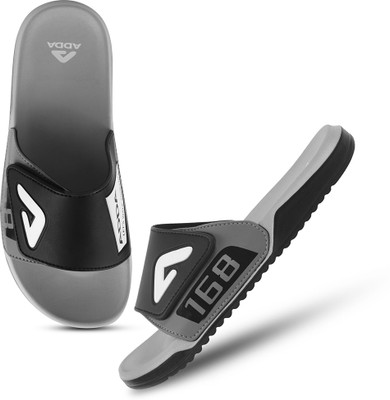 Adda Men Slides(Grey , 9)
