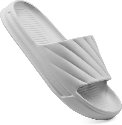 RADDZ SPORTS Men Slides(Grey , 9)