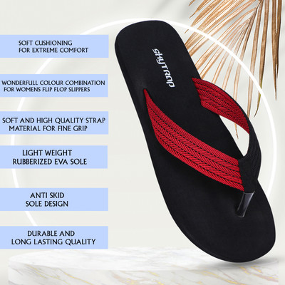 Feens Men Slippers(Red , 10)
