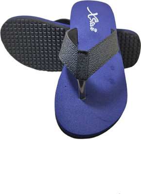 xstar Men Flip Flops(Blue , 8)