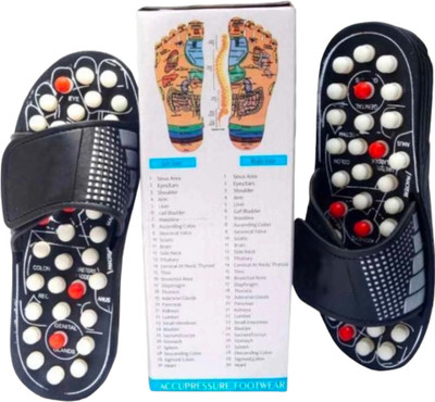 UNIQ WORLD Men Slides(Black , 7)