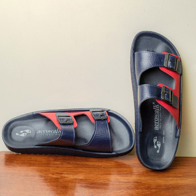 aerowalk Men Slippers(Multicolor , 10)