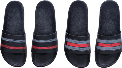 Digimahadev Men Slides(Black , 6)